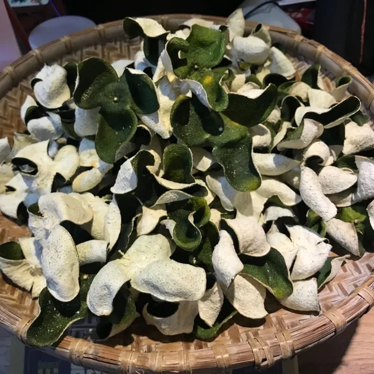 广西浦北长寿之乡中青皮生晒干皮茶核心产区圈枝头段青