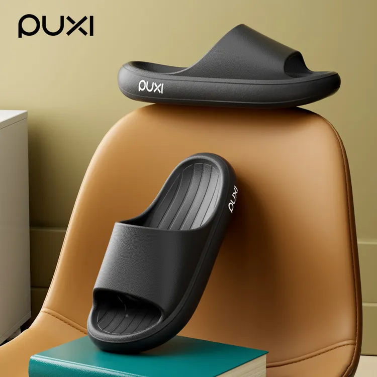 朴西eva拖鞋女家居室内简约厚底增高外穿夏季情侣防滑踩屎感凉拖