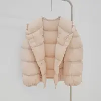 【朵儿studio】“棉花糖”90白鸭绒！蓬松保暖有型！连帽羽绒服 D389