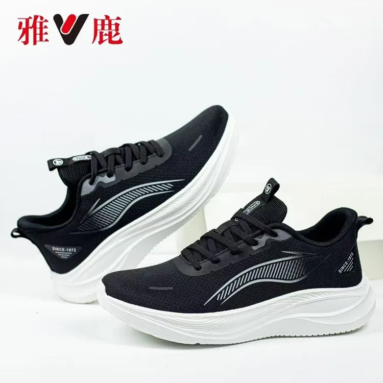 雅鹿Y6601款情侣休闲运动鞋赋众严选