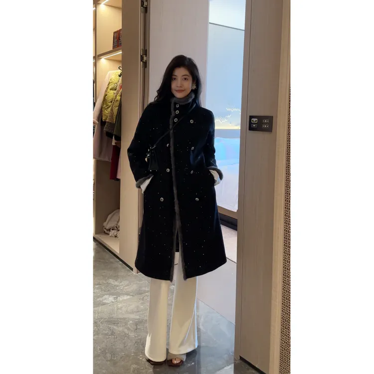 【N·COU】25冬新款【资本老钱】小香风加厚羽绒服外套DY70028