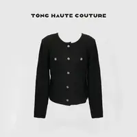 【向晚】25年新款定制面料高级感轻奢百搭时尚针织上衣 YY706