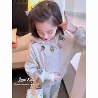 Lenakids【卡通风时髦洋气卫衣套装】洋气高品质25091502