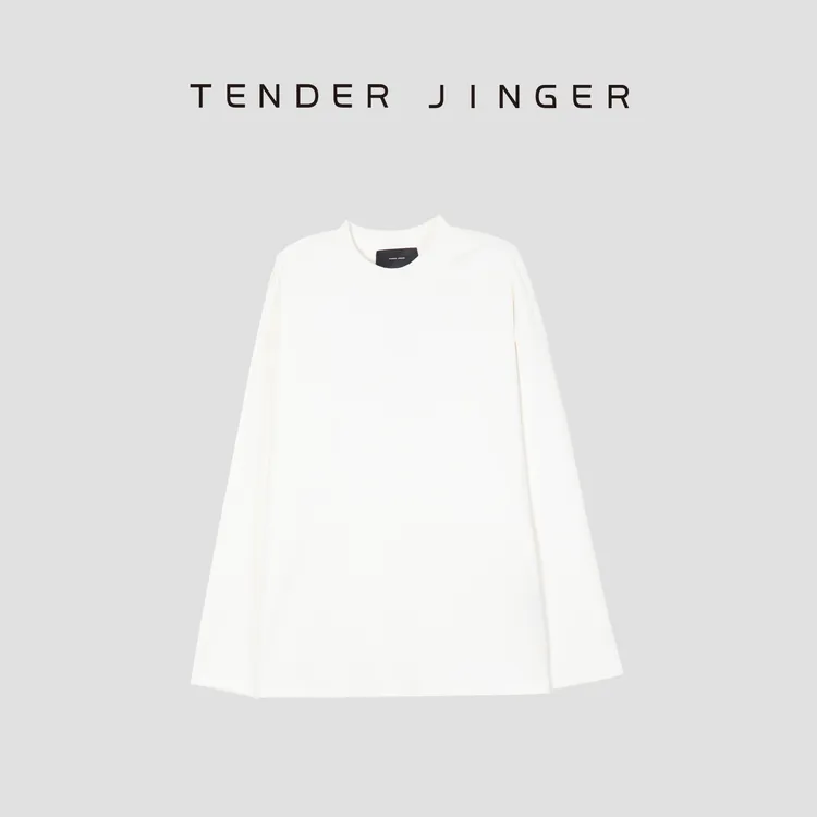 Tender Jinger【男士】落肩宽松百搭圆领T恤 T2502ONE288C
