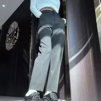 时尚休闲显瘦百搭直筒裤 78266