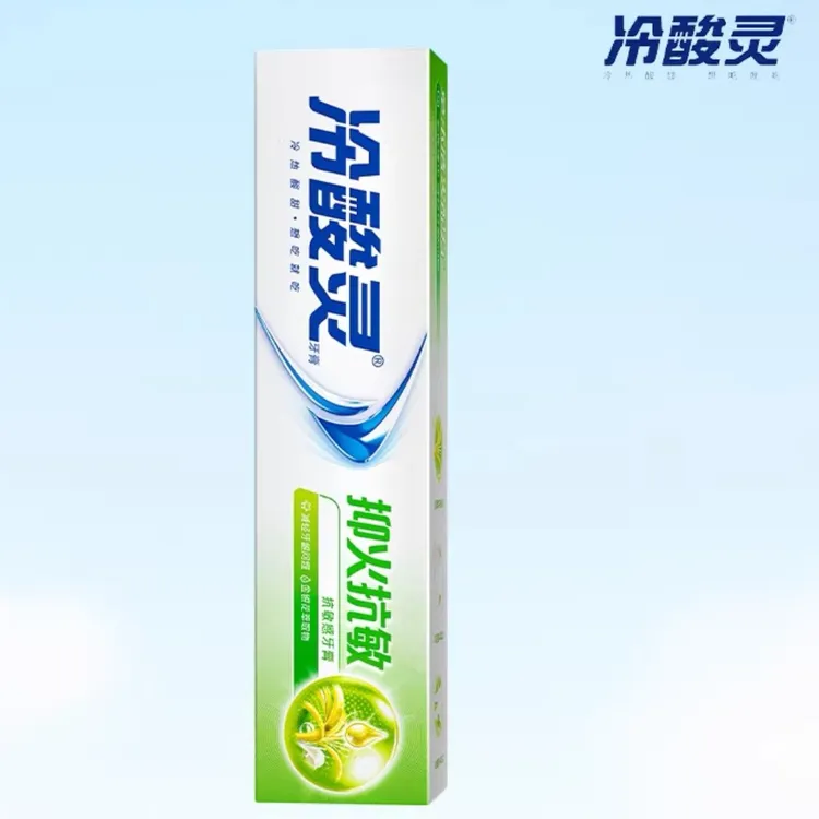 抑火抗敏感牙膏草本清爽薄荷160g+40g