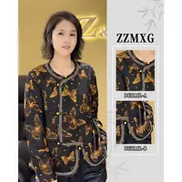 【珍珍臻品】【金翅蝶华·宋式锦纹上衣】新中式女装轻奢时尚S-13642