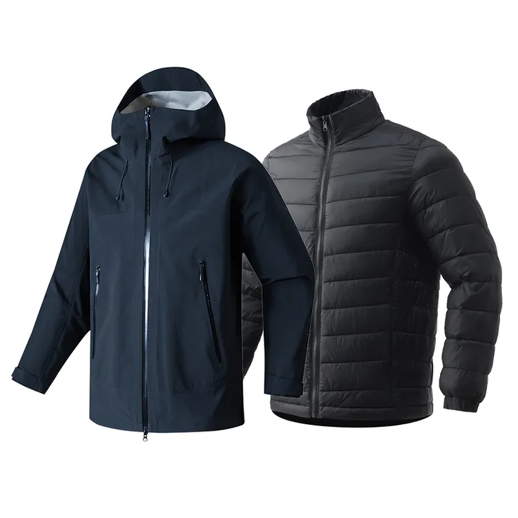 【量子云绒内胆】男女同款硬壳三合一冲锋衣户外防风防水保暖外套