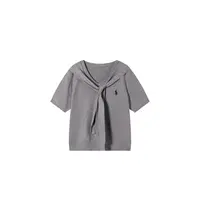 【一一】时尚韩版圆领针织毛针织衫女休闲风上衣JYY-25C-W887