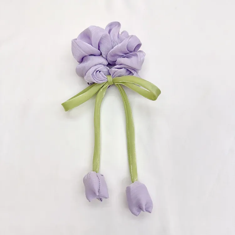 趣味可爱少女发饰高弹力合材质百搭简约蝴蝶结韩风新款