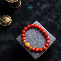 石惑珠宝~南红单圈9mm+手串