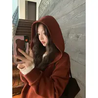张贝贝 高定cleanfit  300g长绒棉 连帽廓形感立裁卫衣