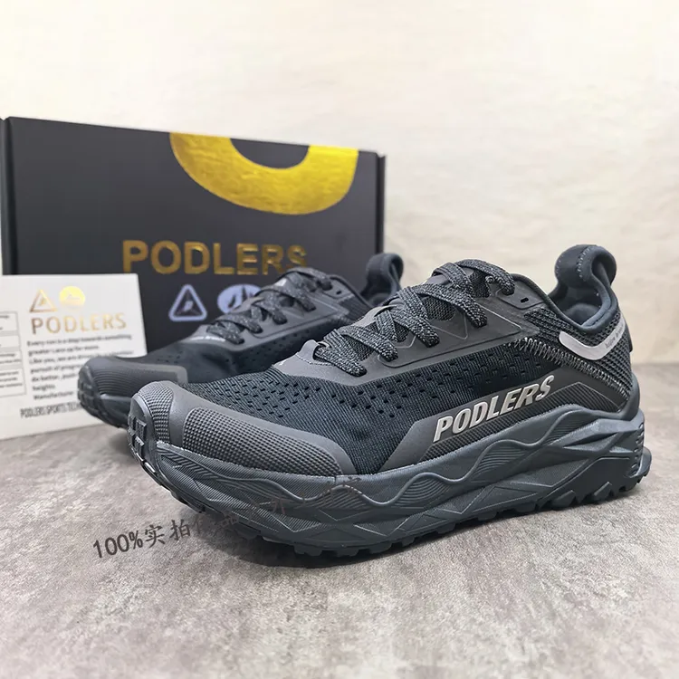 PODLERS英国玻德利越野跑鞋宽头大脚运动鞋男女宽楦4e脚宽脚胖高