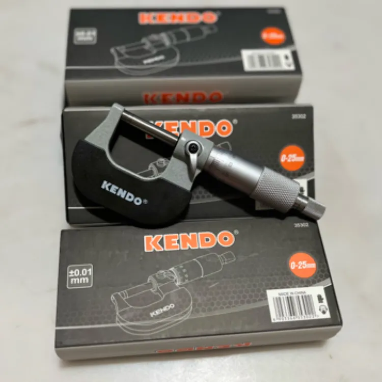 外径千分尺0-25毫米 kendo工业级高精度外径千分尺0-25毫米