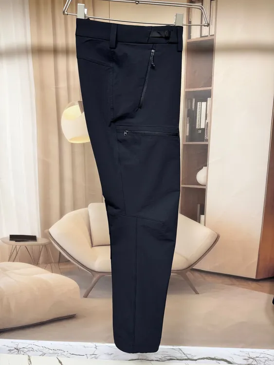 2025秋冬新款五防速干梭织软壳户外冲锋裤男女同款400克