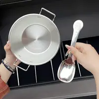 福禄满满之卡皮福禄超大号勺碗套装不锈钢17CM大号双耳碗