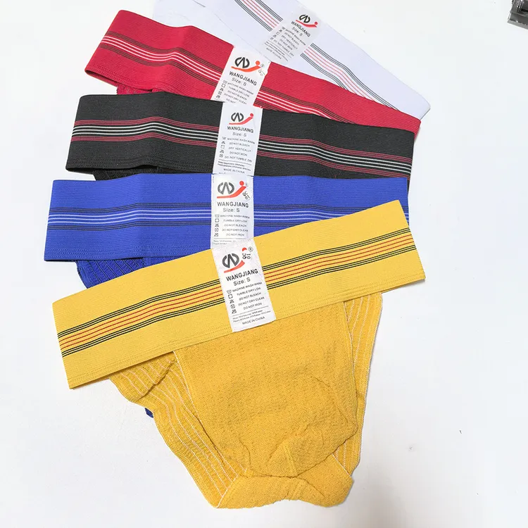 2条装男士大宽边高叉三角裤