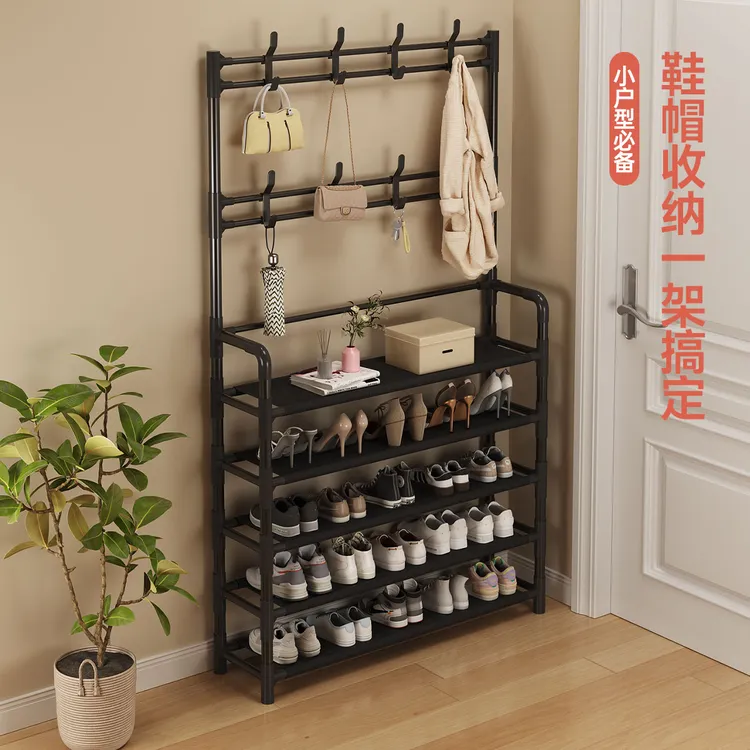 鞋架子多层家用门口简易鞋柜大容量鞋帽架出租房用小户型收纳神器