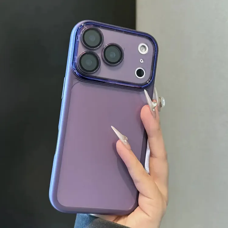 适用于苹果17promax手机壳磨砂肤感iPhone16ProMax透明软壳15/14