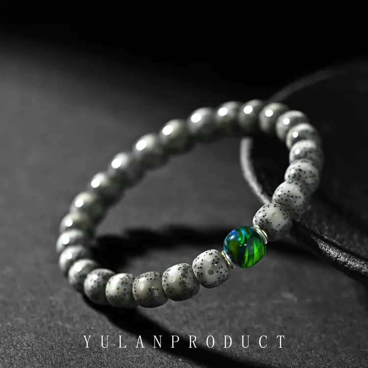 龙虎山【木灵】星月菩提9*8糯冰+绿野仙踪搭配款-精工百搭