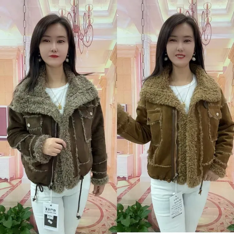 189新款毛毛外套