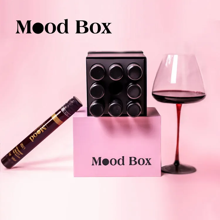 MOODBOX法国装干红葡萄酒微醺晚安小酒女士便携红酒