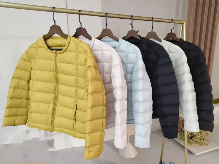 2025新款泡芙90白鸭绒小个子短款百搭羽绒服保暖秋冬