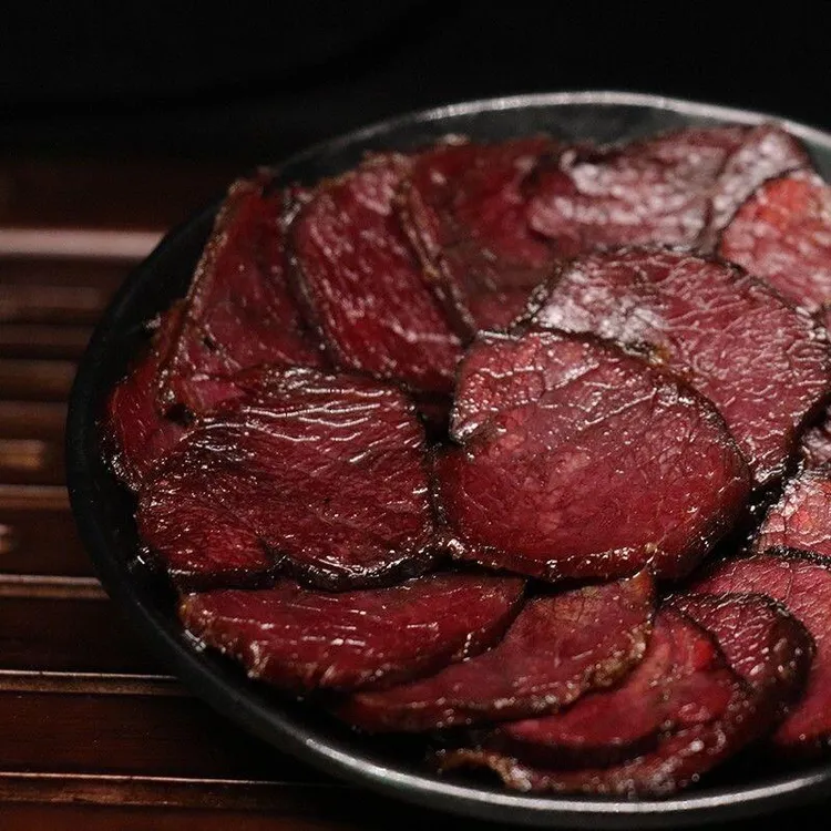 【萍乡特产】萍乡茶树柴火烟熏腊牛肉