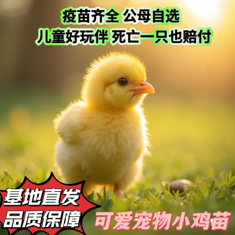 网红九斤红鸡宠物鸡可爱鸡小黄鸡