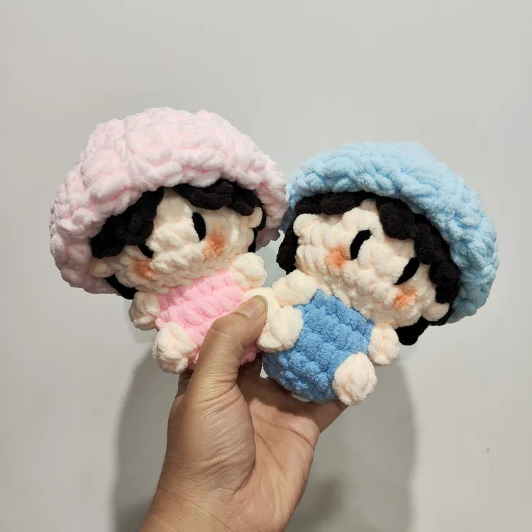 手工成品钩织玩偶明星周边生日礼物节日礼品