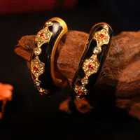 铜合金耳饰 【1771】lele耳钉简约气质复古精致小众优雅