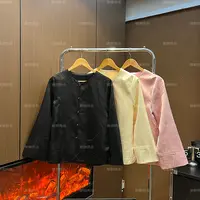 新中式圆领复古国风提花上衣女2025春季时尚气质宽松显瘦休闲外套