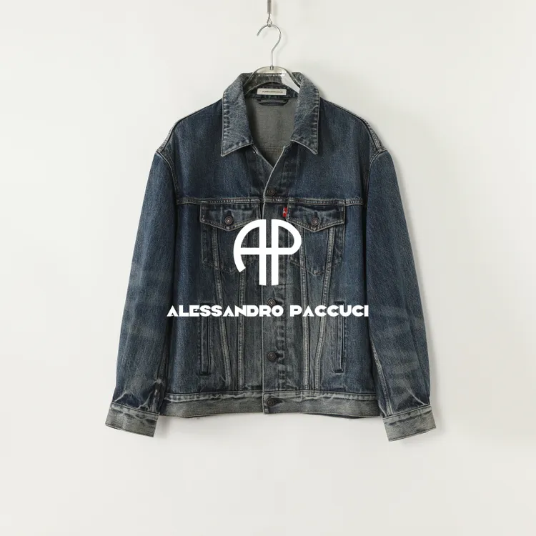 AP洛哥53059NW【经典记忆】全棉翻领基础款复古时尚休闲牛仔外套