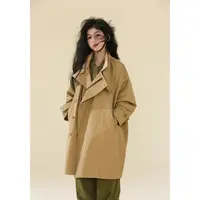 GZ编码072女2025童装秋季新款时尚风衣99352