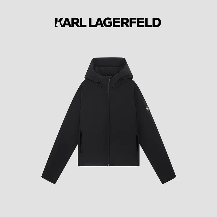 【官方男装连帽】KARLLAGERFELD卡尔拉格斐夹克外套老佛爷K27O4001