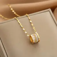 钛钢项链 高级感小蛮腰项链女轻奢小众设计感锁骨链网红百搭配饰
