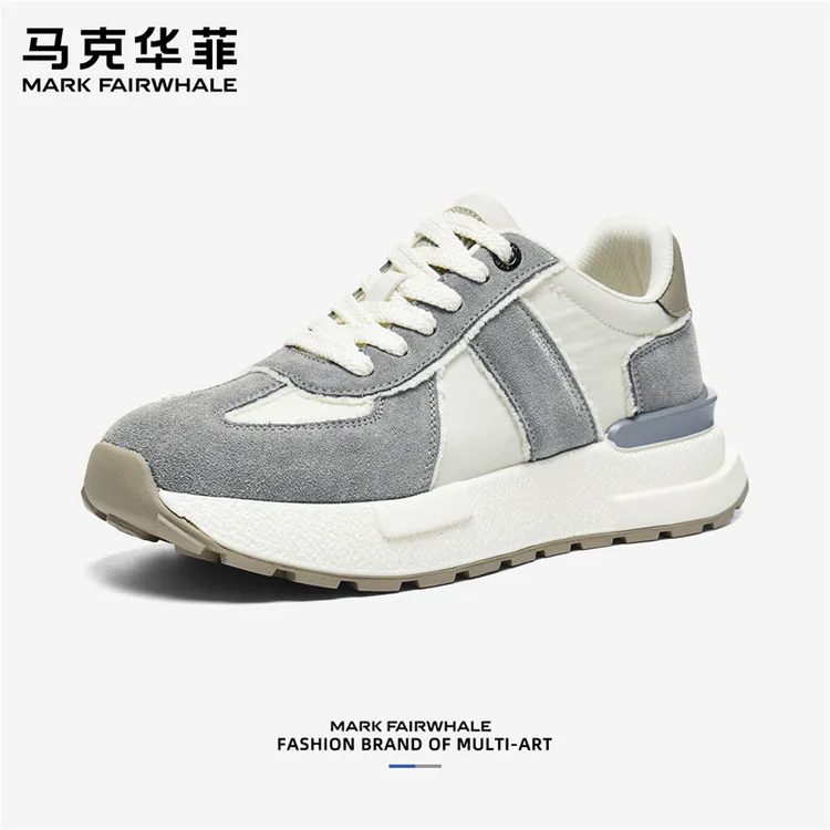 【Mark Fairwhale马克华菲 】阿甘鞋男鞋秋冬2025新款厚软底运动鞋