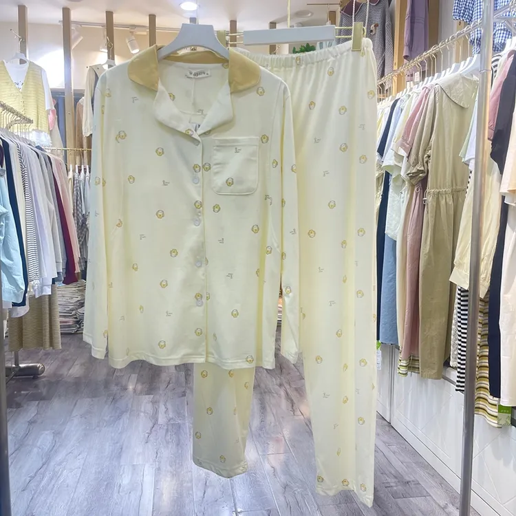 1725加肥棉产后哺乳月子服孕妇睡衣喂奶家居服套装开衫白菜