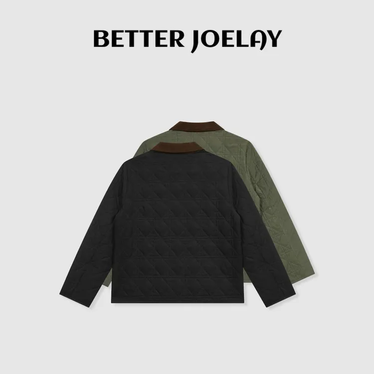 BETTER JOELY -【棕领缰绳】时尚外套宽松短款休闲百搭通勤风Z0879