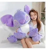 史迪仔60厘米毛绒玩具公仔睡觉抱枕长条可爱布娃娃