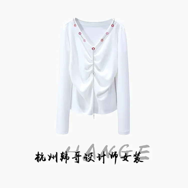 【韩哥欧货女装】冬季热感系列《巴洛克》高弹显瘦打底上衣26195-C1