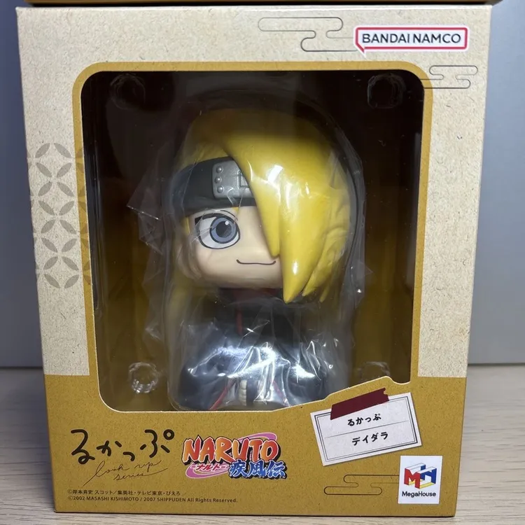 【正版现货】MegaHouseMHlookup 火影忍者 疾风传 迪达拉 Q版手办