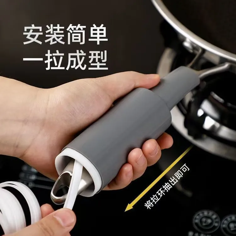 【锅柄隔热套】炒锅把手防烫平底铁锅大勺子炒菜锅铲硅胶手柄套通用