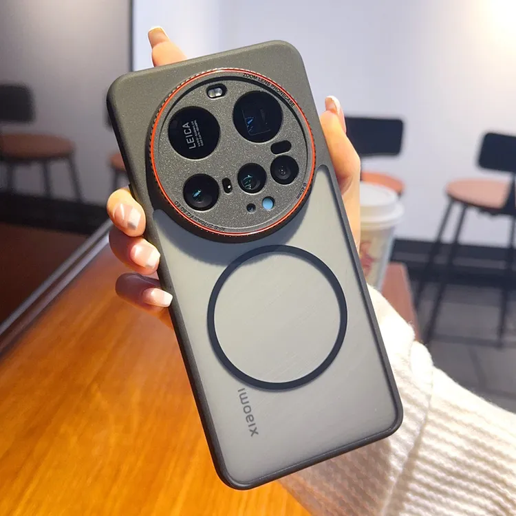 莱卡磁吸适用于小米15ultra手机壳小米17Pro全包防摔红米k80支架