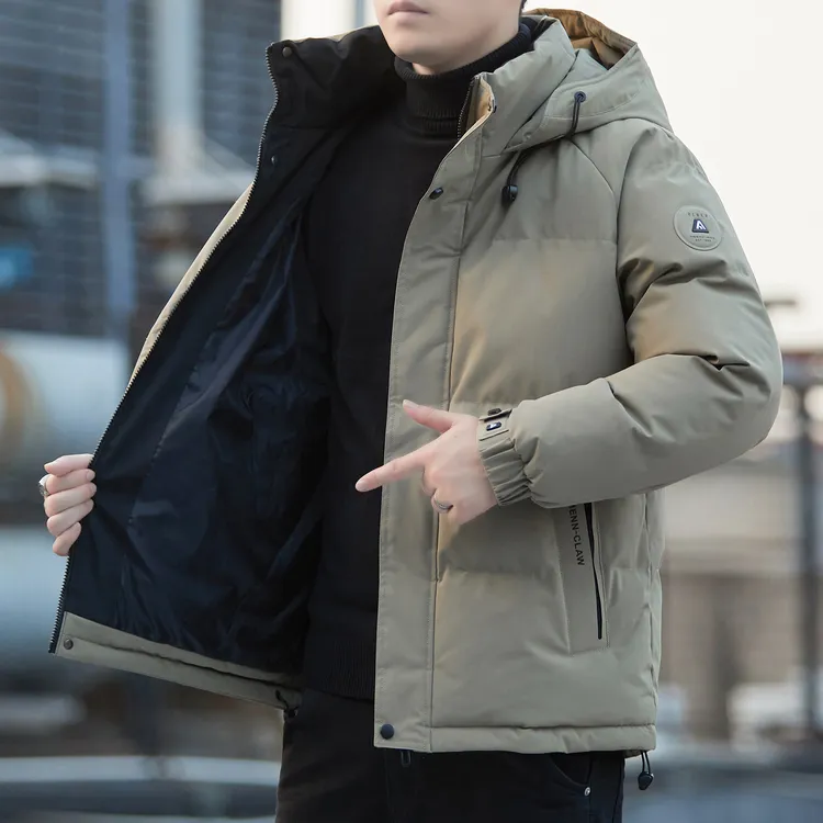 WASSUP ADER男士休闲连帽棉衣2025冬季新款加厚保暖棉服上衣外套