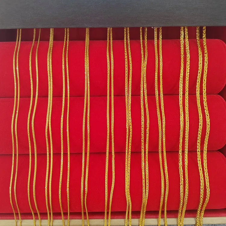 足金肖邦项链 真金 多样性发货（发其一）抖音国检有费用理性下单