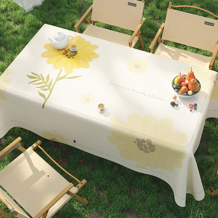 户外露营桌布防水防油免洗防晒2025新款摆摊野营折叠蛋卷桌野餐布