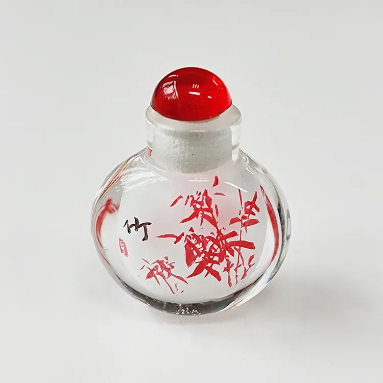 精美内画小微壶摆件