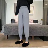 【裤子】高档裤子设计感百搭休闲时装女装服装2612[GYSS]Q