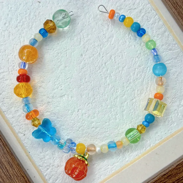 【JK编号】满38飞 捷克琉璃&合金 配件diy手工材料串珠手工项链